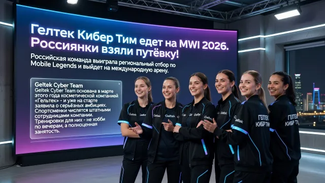Geltek Cyber Team едет на MWI 2026. Россиянки взяли путёвку!