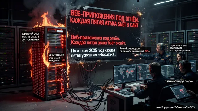 Веб-приложения под огнём. Каждая пятая атака бьёт в сайт