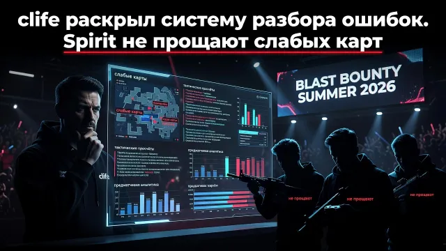 clife раскрыл систему разбора ошибок. Spirit не прощают слабых карт